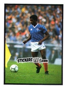 Sticker Vince Hilaire - Mirror Soccer 1988 n. 187 - Daily Mirror
