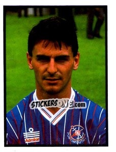 Sticker Mick Kennedy - Mirror Soccer 1988 n. 196 - Daily Mirror