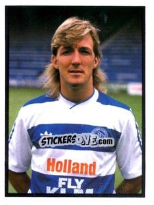 Sticker Mark Dennis - Mirror Soccer 1988 - Daily Mirror