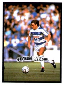 Sticker Gary Bannister - Mirror Soccer 1988 - Daily Mirror