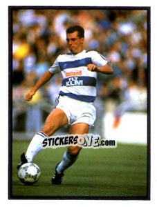 Sticker Ian Dawes - Mirror Soccer 1988 n. 207 - Daily Mirror
