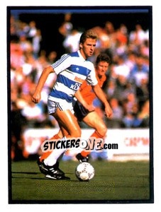 Sticker John Byrne - Mirror Soccer 1988 n. 210 - Daily Mirror