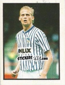 Cromo Siggi Jonsson - Mirror Soccer 1988 - Daily Mirror