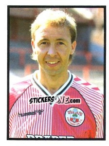 Sticker Graham Baker - Mirror Soccer 1988 - Daily Mirror