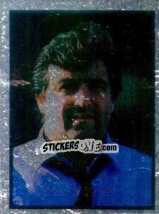 Sticker Terry Venables - Mirror Soccer 1988 - Daily Mirror
