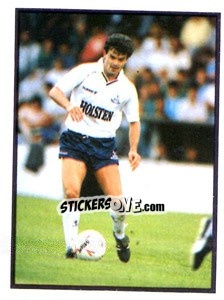 Sticker Steve Hodge - Mirror Soccer 1988 - Daily Mirror