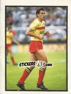 Sticker Mark Morris - Mirror Soccer 1988 - Daily Mirror