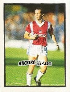 Cromo Liam Brady - Mirror Soccer 1988 - Daily Mirror