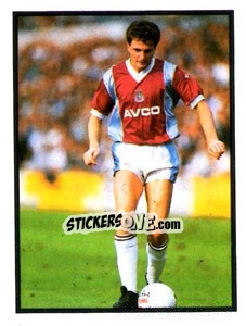 Sticker Tommy Mc Queen - Mirror Soccer 1988 - Daily Mirror