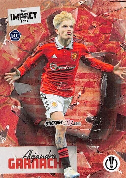 Cromo Alejandro Garnacho - Impact UEFA Club Competitions 2022-2023
 n. 3 - Topps