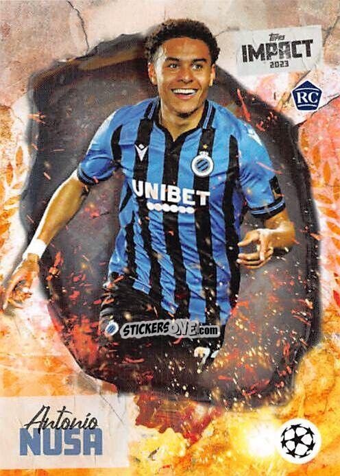 Sticker Antonio Nusa - Impact UEFA Club Competitions 2022-2023
 n. 4 - Topps