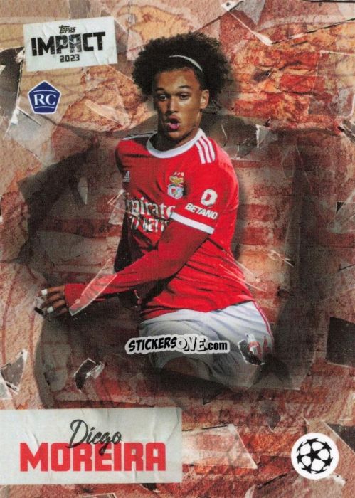 Sticker Diego Moreira - Impact UEFA Club Competitions 2022-2023
 n. 8 - Topps