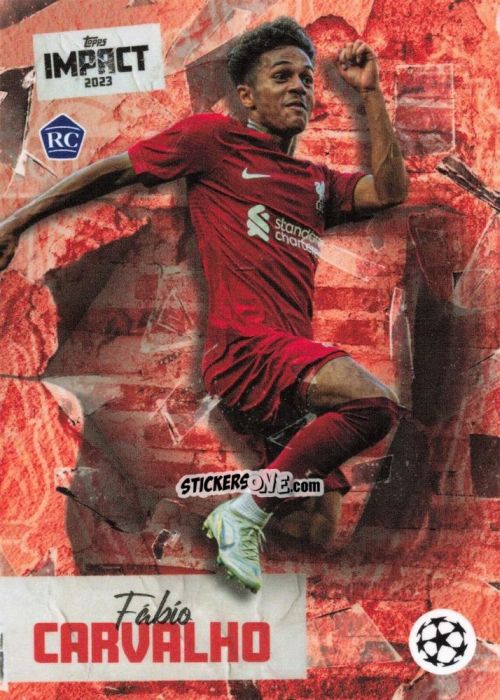 Sticker Fabio Carvalho - Impact UEFA Club Competitions 2022-2023
 n. 10 - Topps