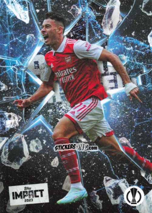 Cromo Gabriel Martinelli - Impact UEFA Club Competitions 2022-2023
 n. 15 - Topps