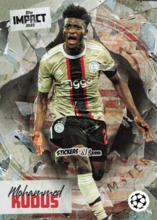 Sticker Mohammed Kudus - Impact UEFA Club Competitions 2022-2023
 n. 31 - Topps