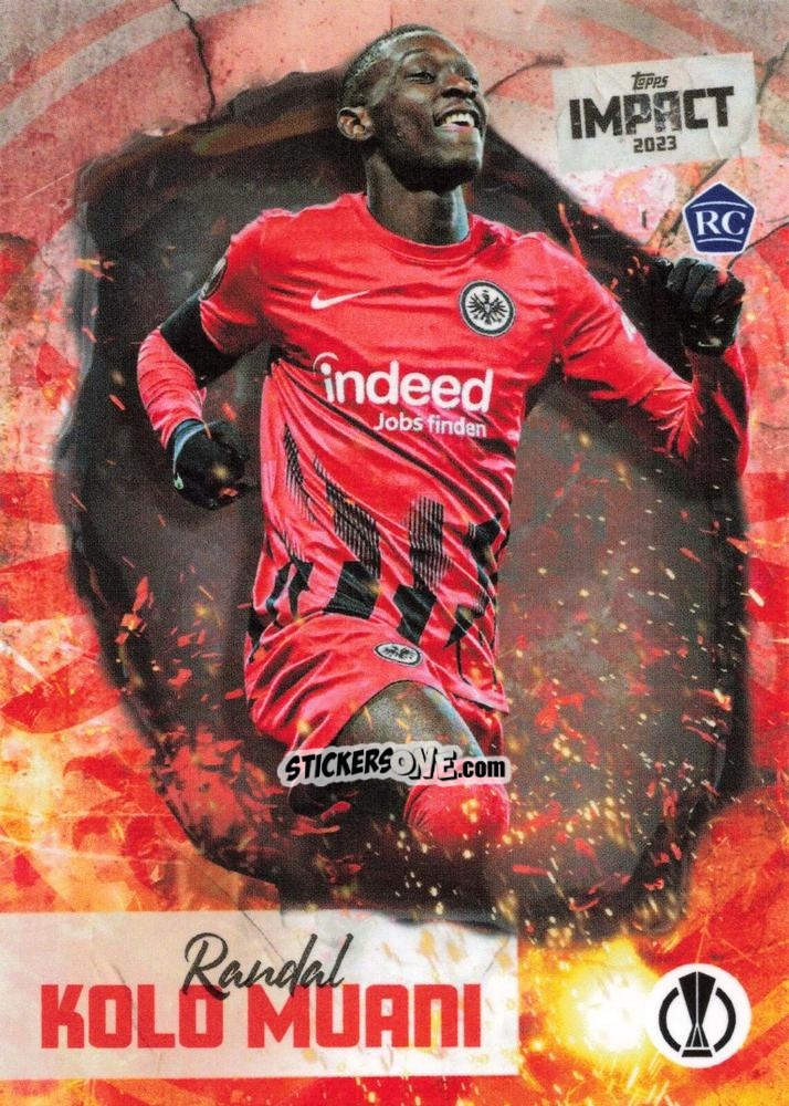 Sticker Randal Kolo Muani - Impact UEFA Club Competitions 2022-2023
 n. 36 - Topps
