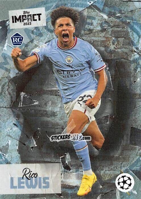 Sticker Rico Lewis - Impact UEFA Club Competitions 2022-2023
 n. 37 - Topps