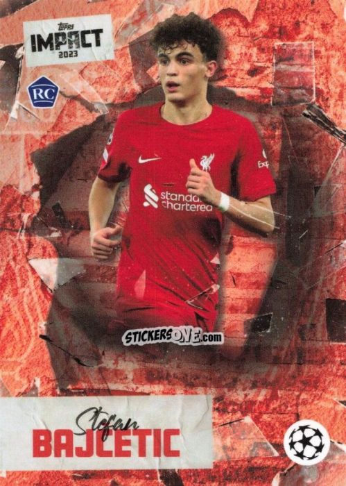 Sticker Stefan Bajčetić - Impact UEFA Club Competitions 2022-2023
 n. 41 - Topps