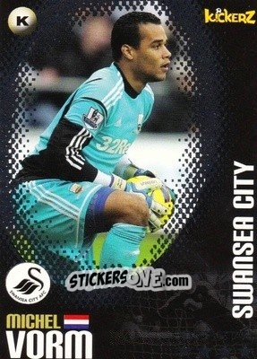Sticker Michel Vorm - Football Stars 2013-2014 n. 34 - Kickerz