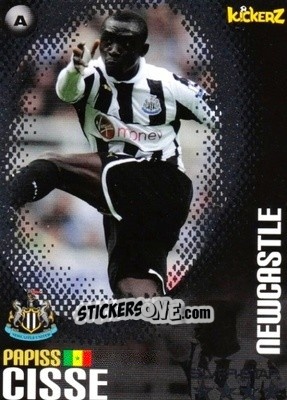 Sticker Papiss Cisse - Football Stars 2013-2014 n. 35 - Kickerz