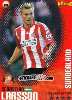 Sticker Sebastian Larsson - Football Stars 2013-2014 n. 36 - Kickerz