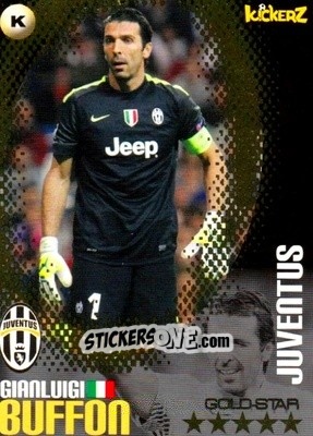 Sticker Gianluigi Buffon - Football Stars 2013-2014 n. 43 - Kickerz