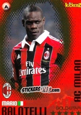 Sticker Mario Balotelli - Football Stars 2013-2014 n. 52 - Kickerz