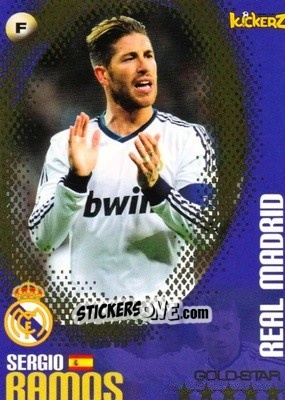 Sticker Sergio Ramos - Football Stars 2013-2014 n. 61 - Kickerz
