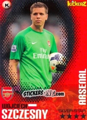 Sticker Wojciech Szczesny - Football Stars 2013-2014 n. 69 - Kickerz