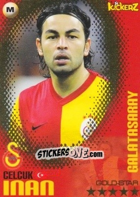 Sticker Selcuk Inan - Football Stars 2013-2014 n. 70 - Kickerz