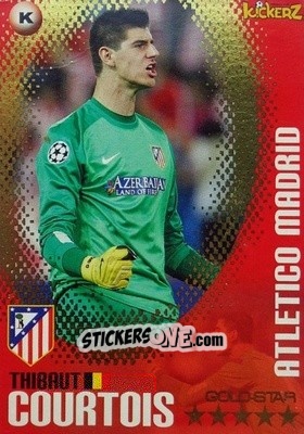 Sticker Thibaut Courtois - Football Stars 2013-2014 n. 131 - Kickerz