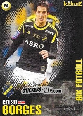 Sticker Celso Borges - Football Stars 2013-2014 n. 134 - Kickerz