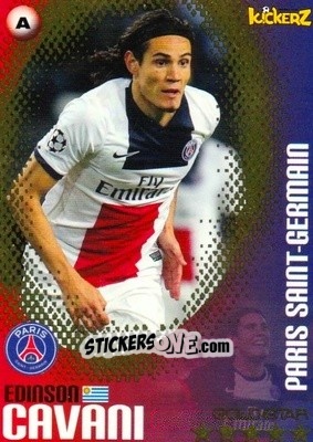 Sticker Edinson Cavani - Football Stars 2013-2014 n. 156 - Kickerz