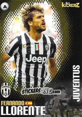 Sticker Fernando Llorente - Football Stars 2013-2014 n. 157 - Kickerz