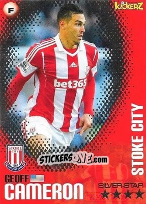 Sticker Geoff Cameron - Football Stars 2013-2014 n. 162 - Kickerz