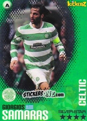 Sticker Georgios Samaras - Football Stars 2013-2014 n. 163 - Kickerz