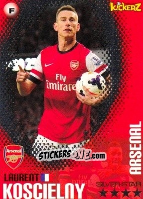 Sticker Laurent Koscielny - Football Stars 2013-2014 n. 177 - Kickerz