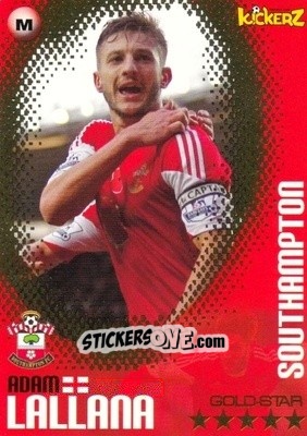 Sticker Adam Lallana - Football Stars 2013-2014 n. 182 - Kickerz