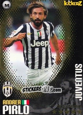 Sticker Andrea Pirlo - Football Stars 2013-2014 n. 184 - Kickerz