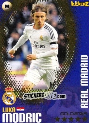 Sticker Luka Modric - Football Stars 2013-2014 n. 187 - Kickerz