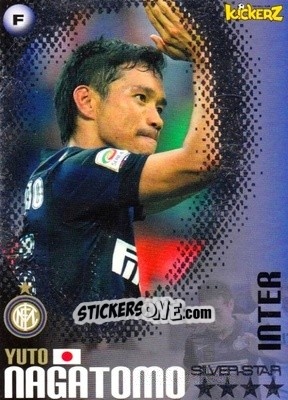 Sticker Yuto Nagatomo - Football Stars 2013-2014 n. 200 - Kickerz