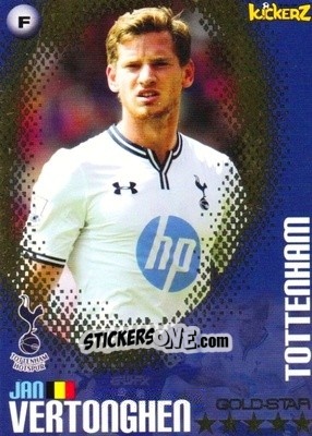 Sticker Jan Vertonghen - Football Stars 2013-2014 n. 209 - Kickerz