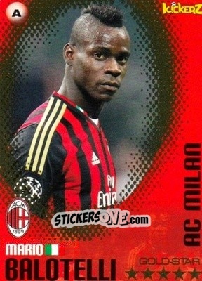 Sticker Mario Balotelli - Football Stars 2013-2014 n. 215 - Kickerz