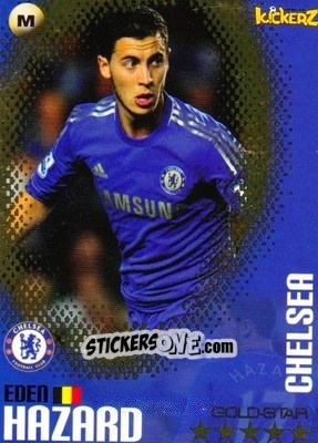 Sticker Eden Hazard - Football Stars 2013-2014 n. 228 - Kickerz