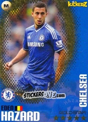 Sticker Eden Hazard - Football Stars 2013-2014 n. 235 - Kickerz