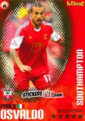 Sticker Pablo Osvaldo - Football Stars 2013-2014 n. 267 - Kickerz