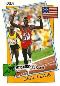 Sticker Carl Lewis - Supersport 1987 n. 2 - Panini