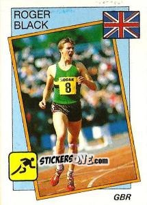 Sticker Roger Black - Supersport 1987 n. 3 - Panini
