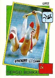 Sticker Sergei Bubka - Supersport 1987 n. 4 - Panini