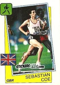 Sticker Sebastian Coe - Supersport 1987 n. 7 - Panini